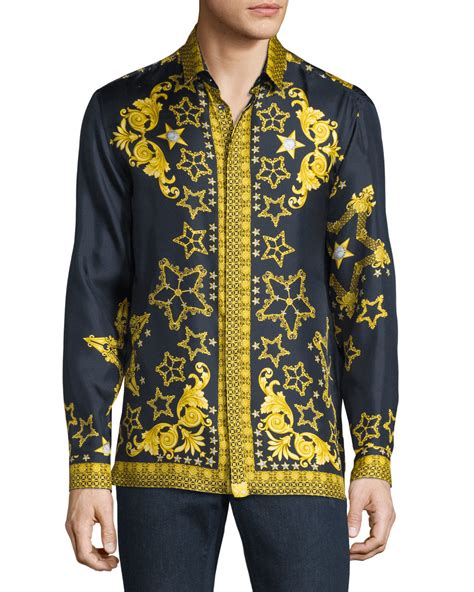 garnitur versace|Versace men's shirts.